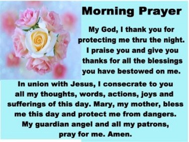Morning Prayer Morning Prayer